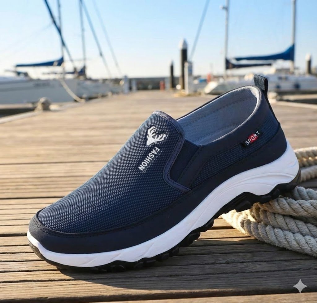 Deer Fashion FeatherLite Men’s All-Day Comfort ArchSupport Shoes - Image 5