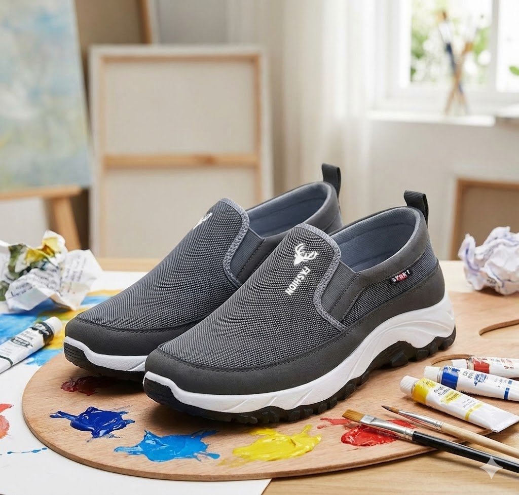 Deer Fashion FeatherLite Men’s All-Day Comfort ArchSupport Shoes - Image 2